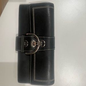Coach leather wallet